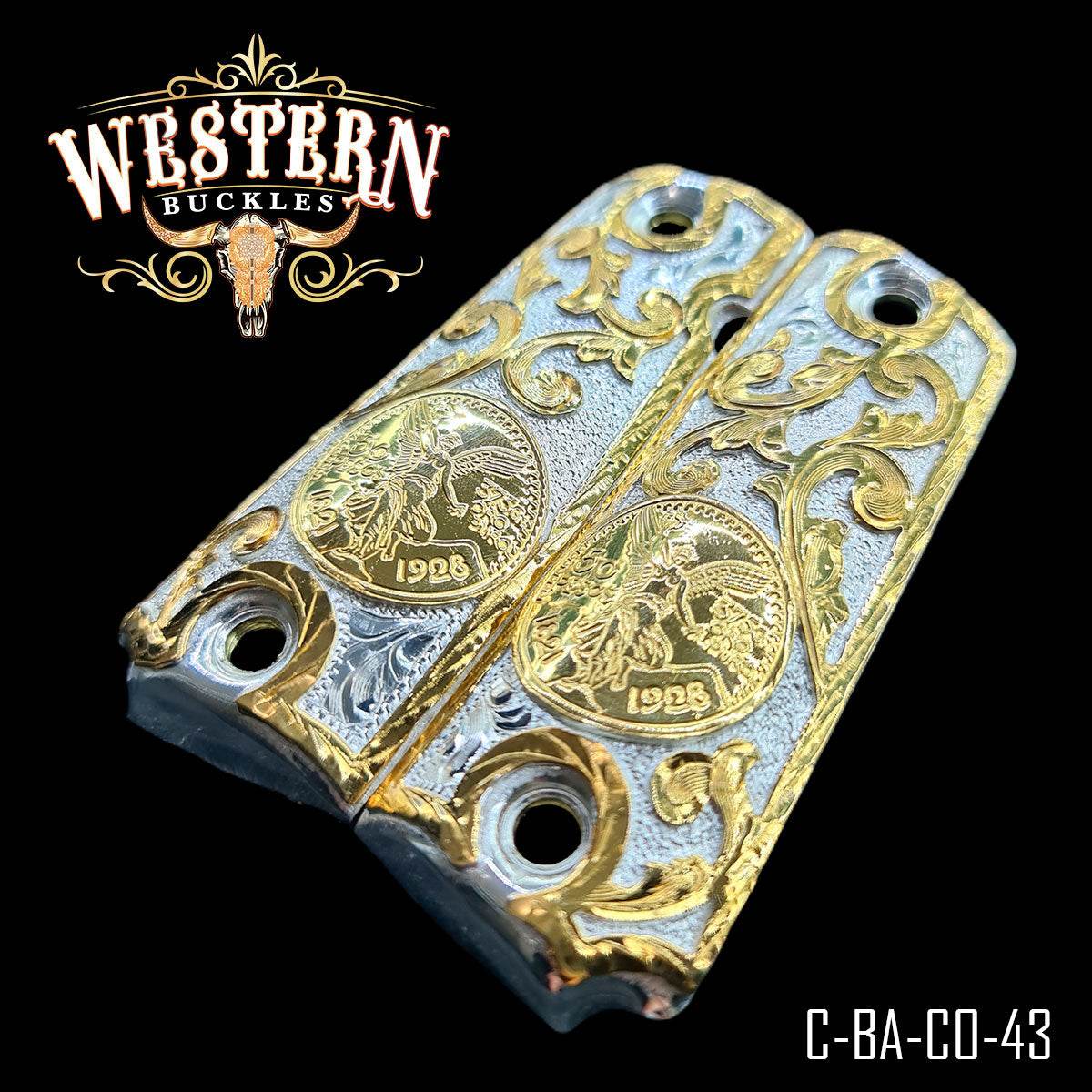 Cachas Colt 1911 Grips Centenario Rameaedo - Western Buckles