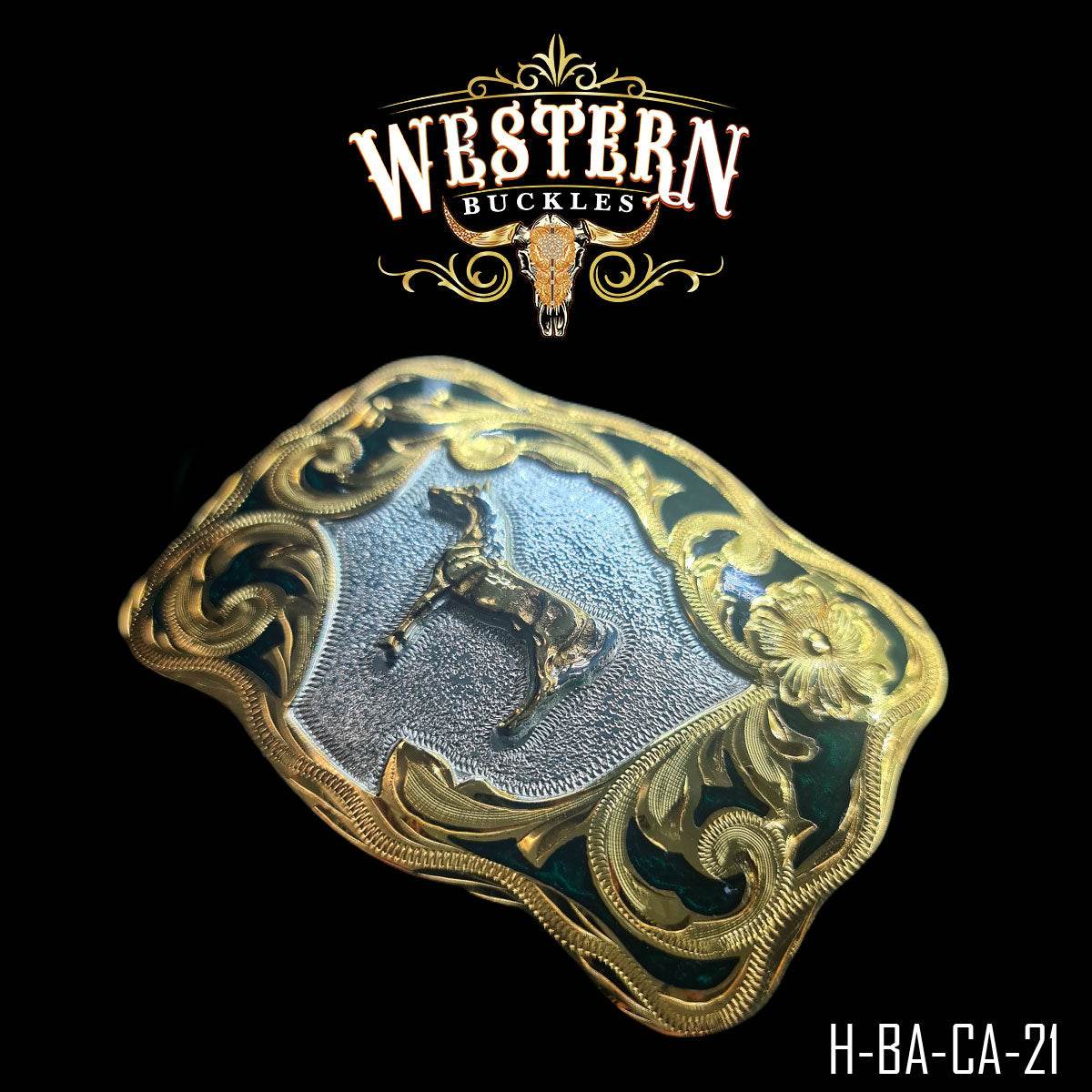 Hebilla Cuadrada Caballos - Western Buckles