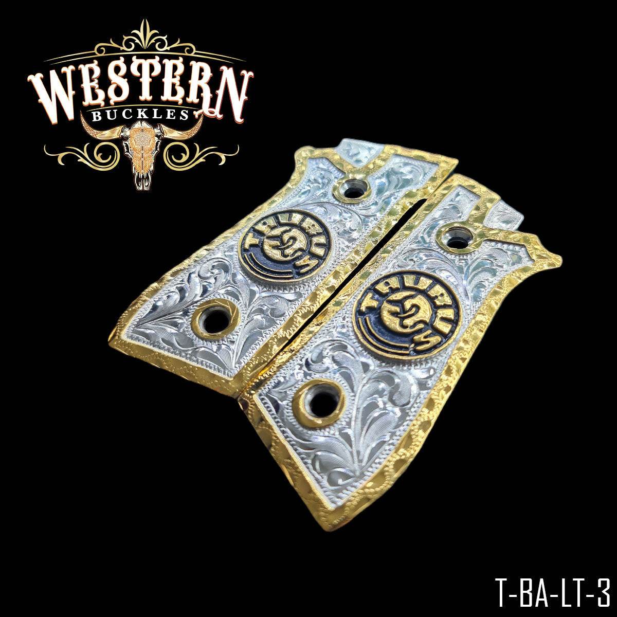 Cachas Taurus PT92 Grips Logo Taurus - Western Buckles