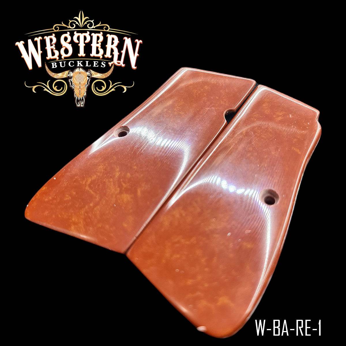 Cacha Browning De Resina - Western Buckles