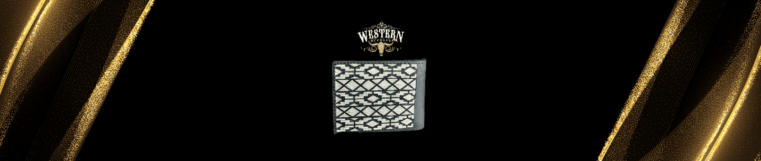 Cartera de Cinto de Hilo de Plata Bordado a Mano