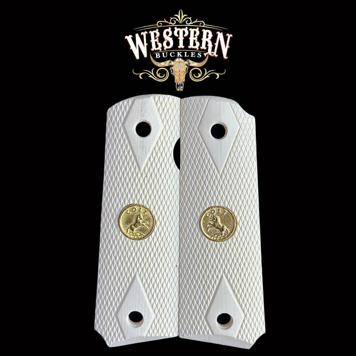 Colt Plastic Grips - Western Buckles