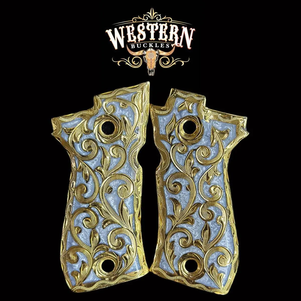 Beretta .380 84fs Grips - Western Buckles