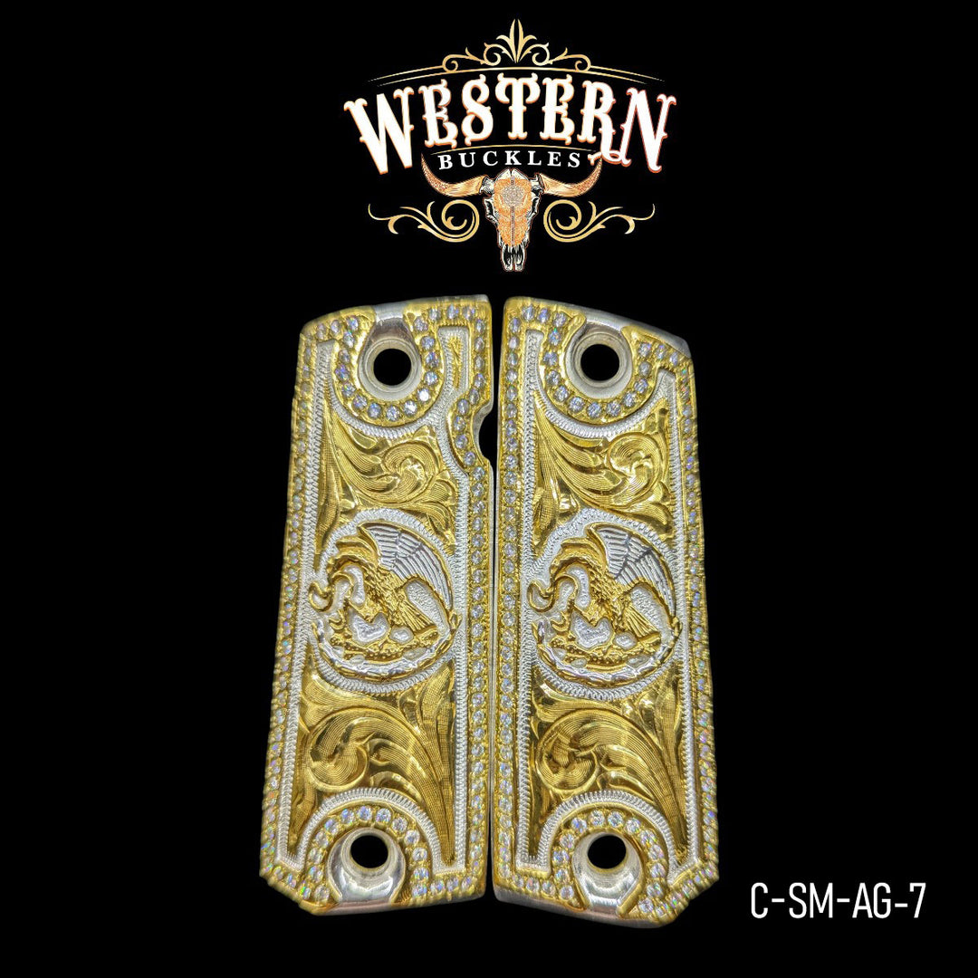 1911 Aguila Gold and Zircoins-The Western Buckles
