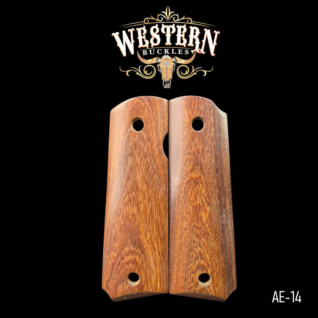 1911 Full Size Wooden Grips-The Western Buckles