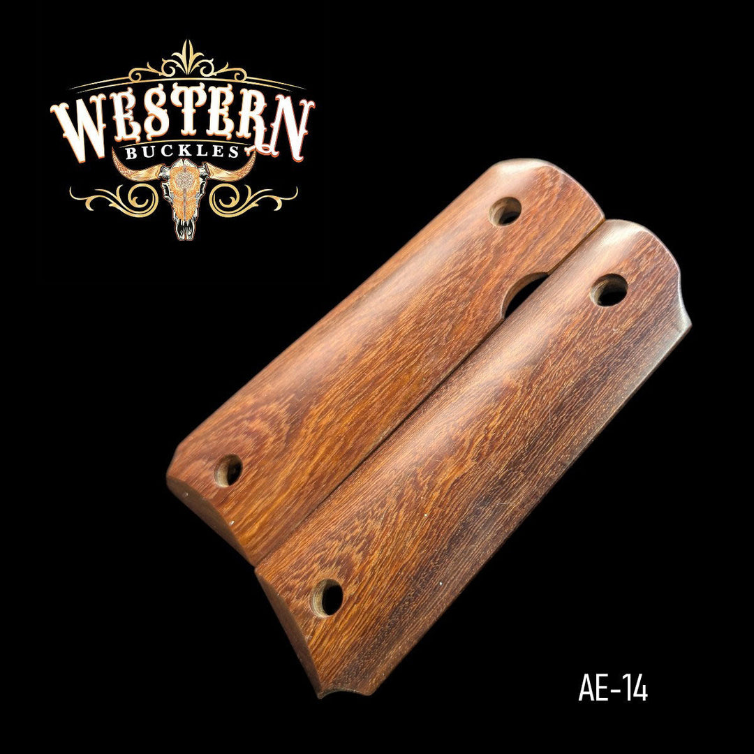 1911 Full Size Wooden Grips-The Western Buckles