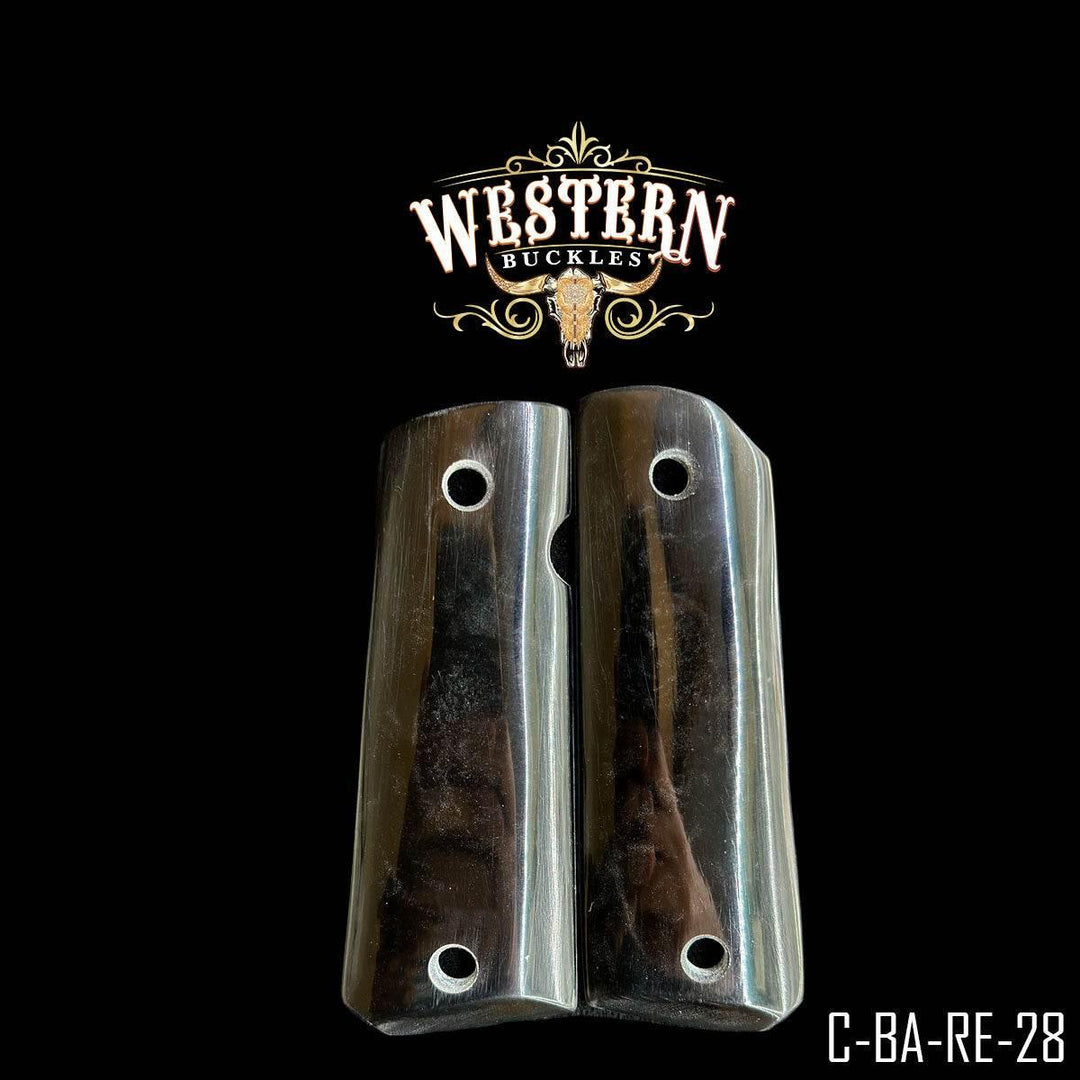 1911 Full Size Black Resin Grips-The Western Buckles