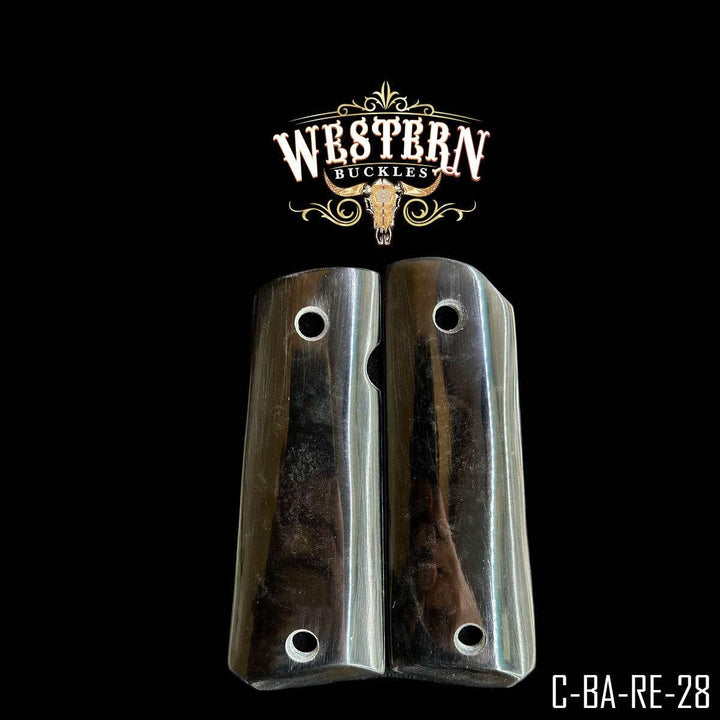 1911 Full Size Black Resin Grips-The Western Buckles