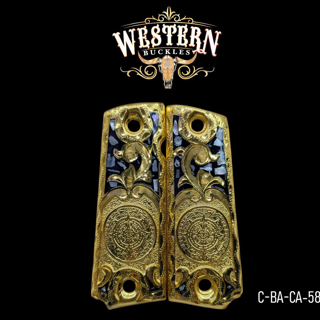 1911 Full Size Calendar Black Resin-The Western Buckles