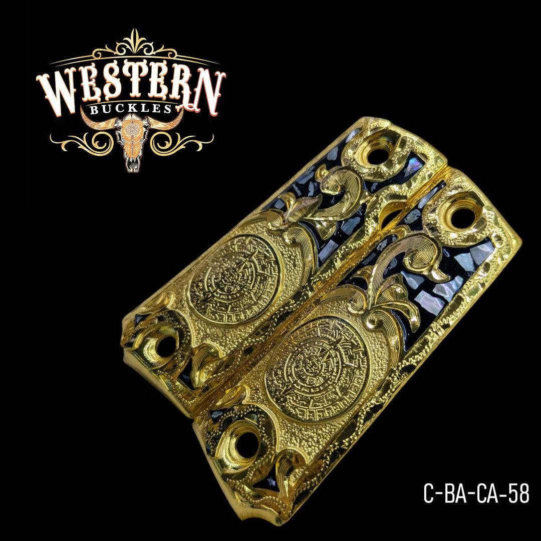 1911 Full Size Calendar Black Resin-The Western Buckles