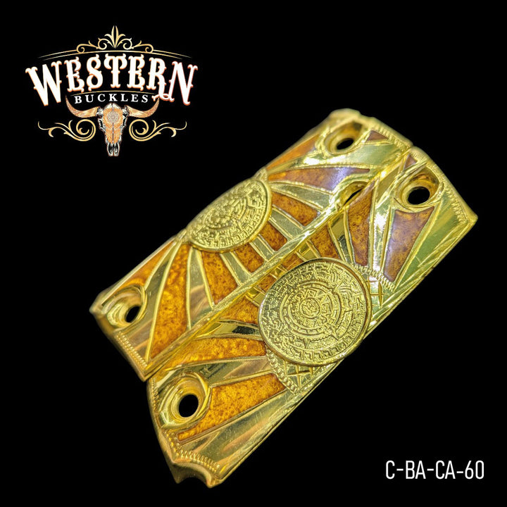 1911 Full Size Calendar Ocre Resin-The Western Buckles