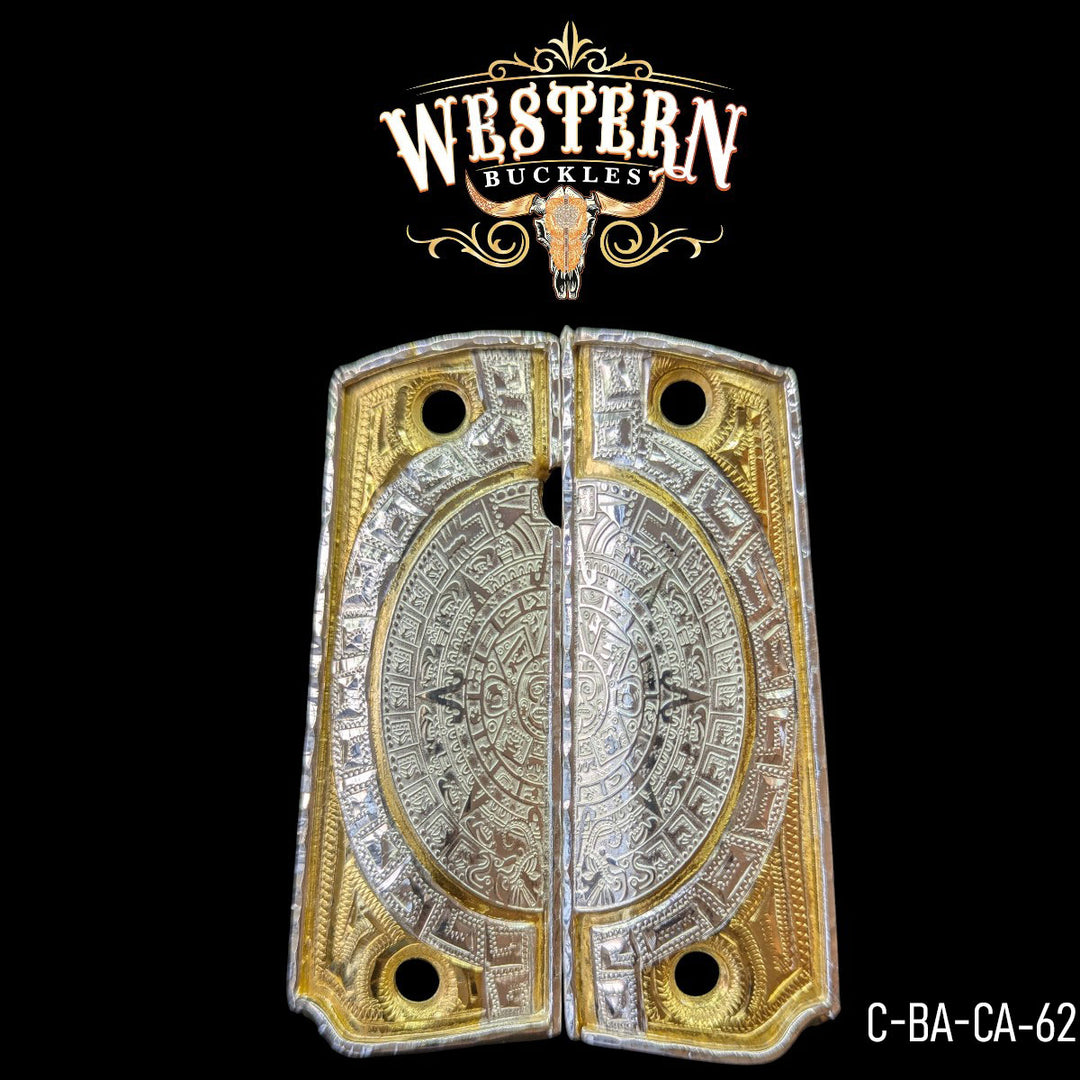 1911 Full Size Calendar Silver and Gold Grips-The Western Buckles