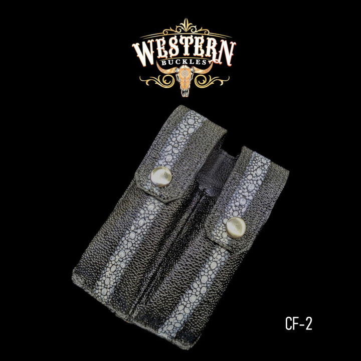 1911 Full Size Double Magazine Pouches – Mantarraya Synthetic Leather