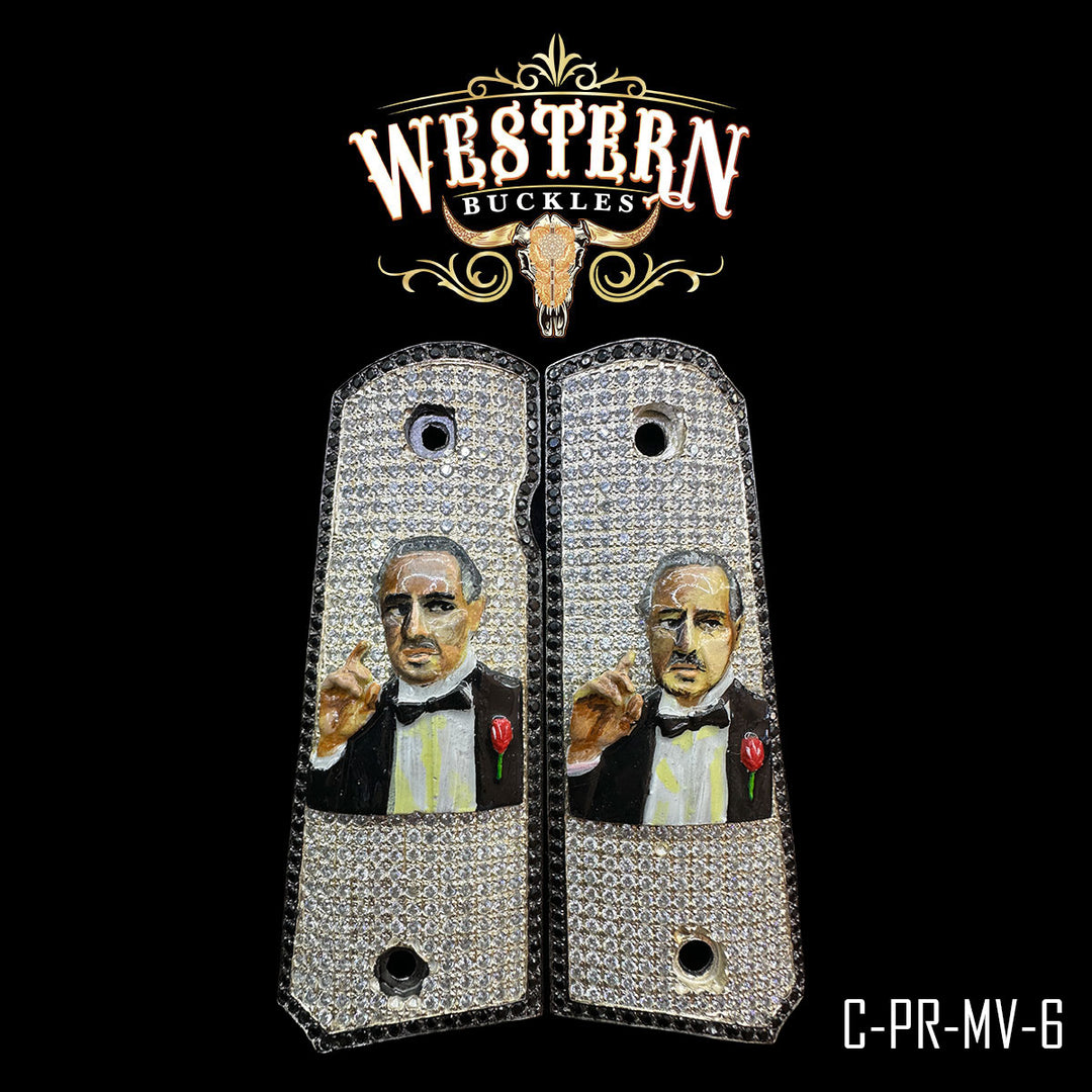 1911 Full Size God Father Zircoins-The Western Buckles