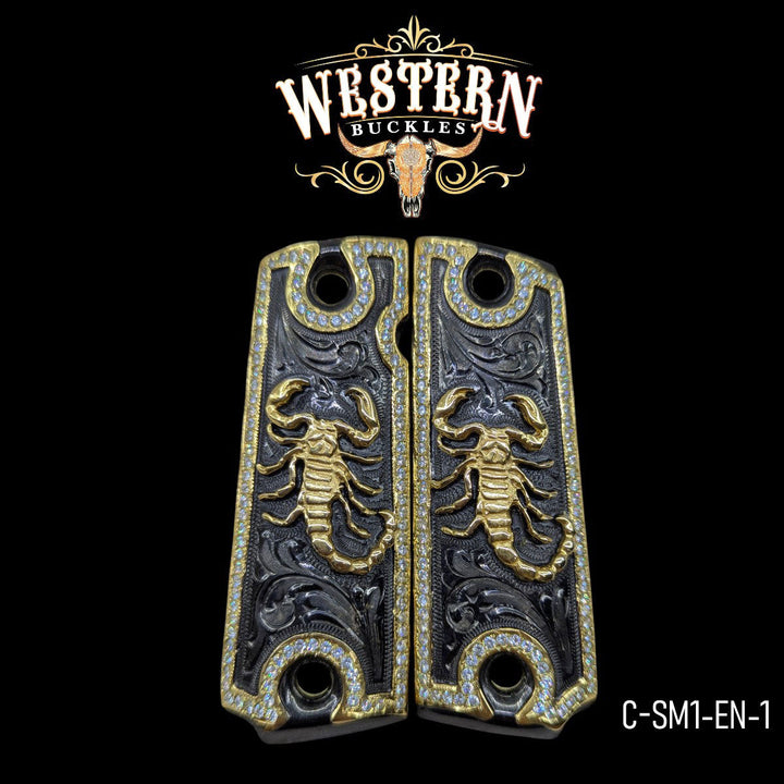 1911 Grips Escorpion Zirconias-The Western  Buckles
