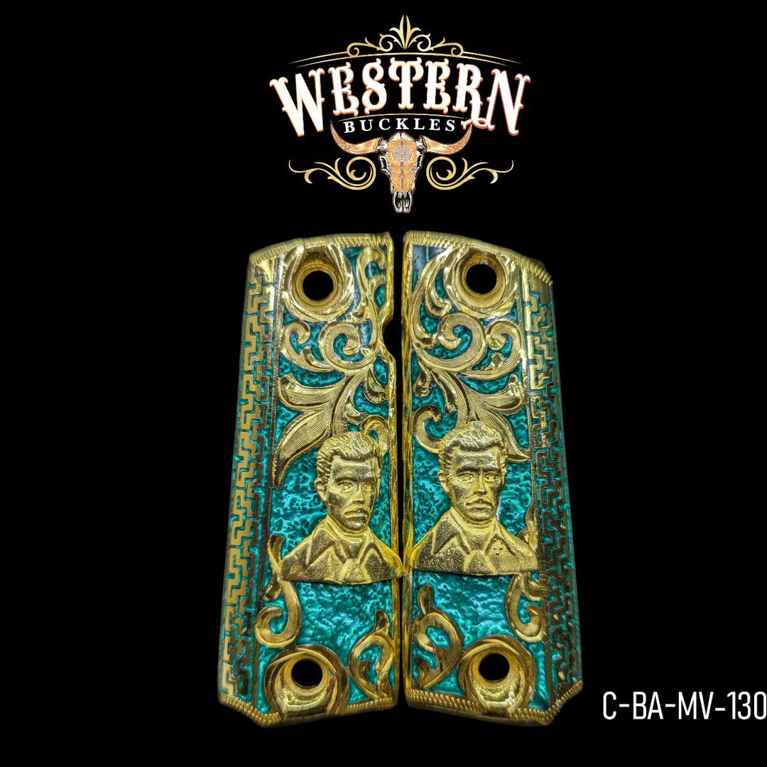 1911 Full Size Mal Verde Green Resin-The Western Buckles