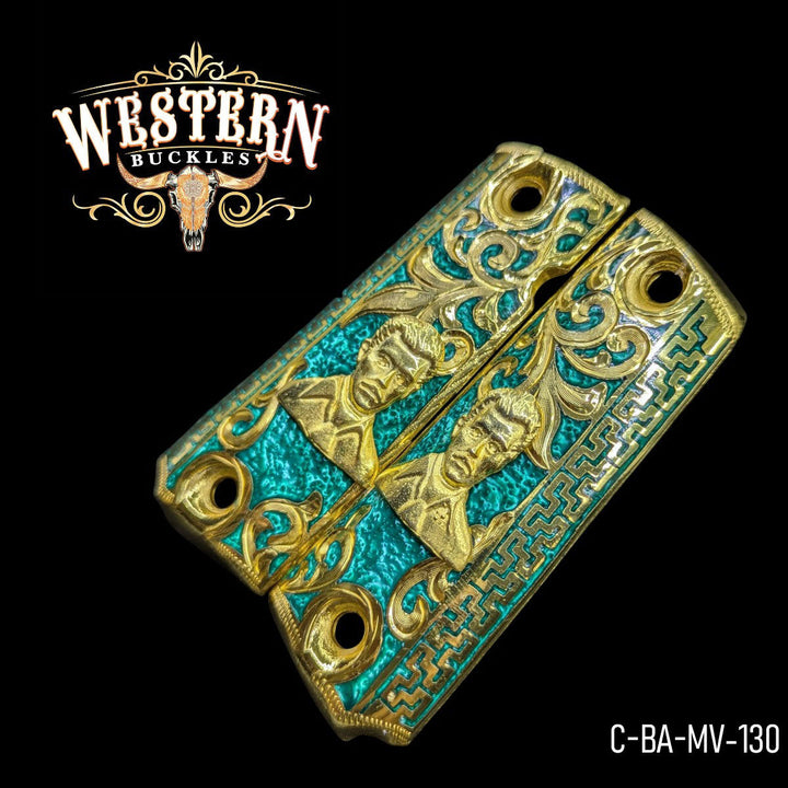 1911 Full Size Mal Verde Green Resin-The Western Buckles