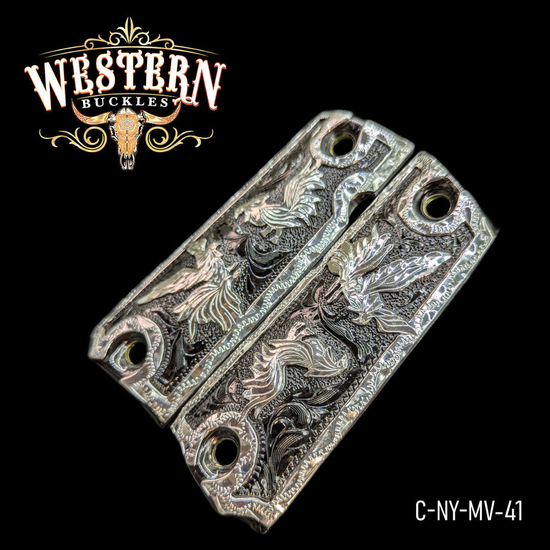1911 Full Size Roaster Black and Silver-The Western Buckles