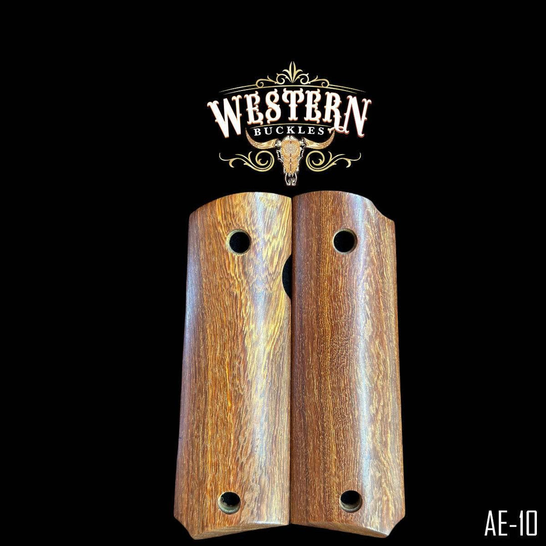 1911 Full Size Wood Grips-The Western Buckles