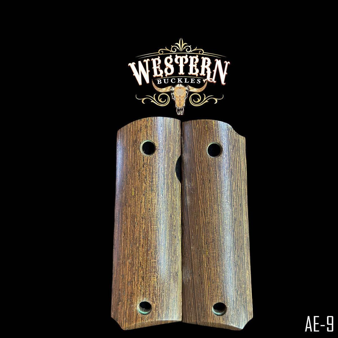 1911 Full Size Wooden 2 Grips-The Western Buckles