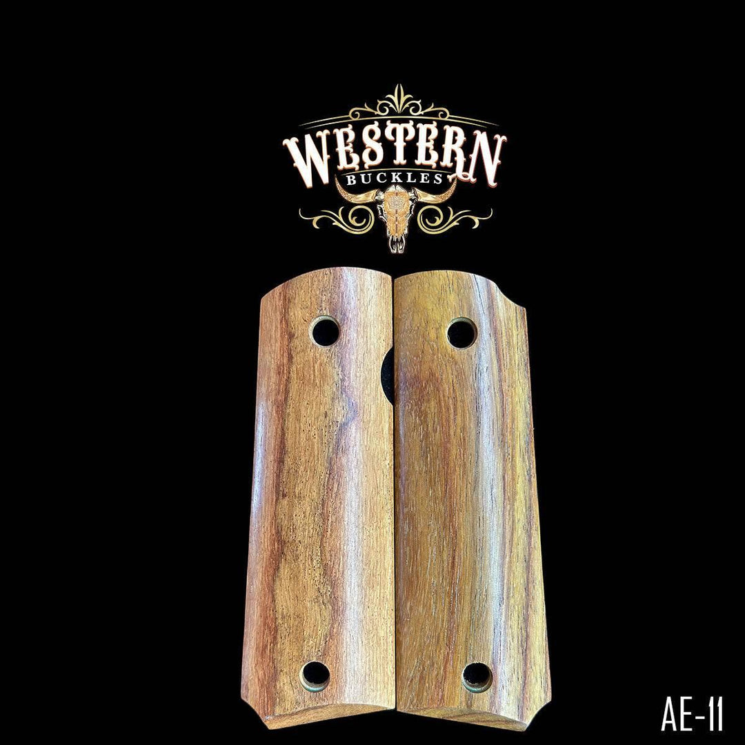 1911 Full Size Wooden Grips-The Western Buckles