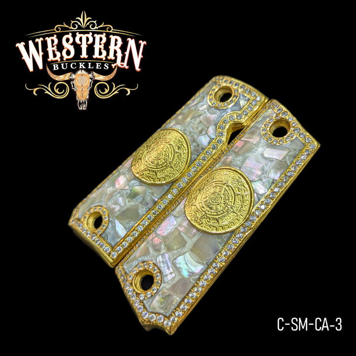 1911 Full Size Zircoins Calendar Gold-The Western Buckles