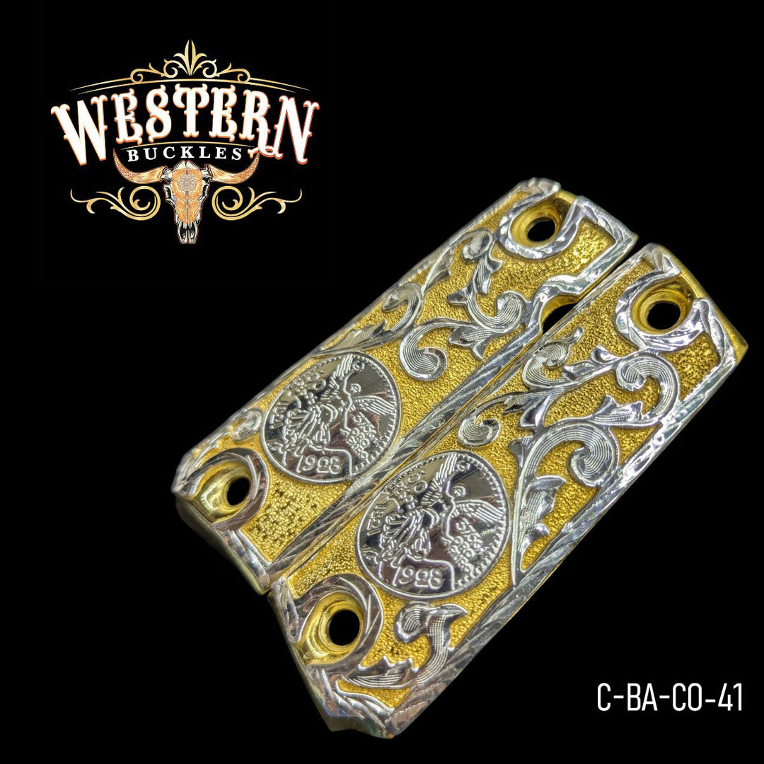 1911 Fullsize Centenary Gold and Silver-The Western Buckles