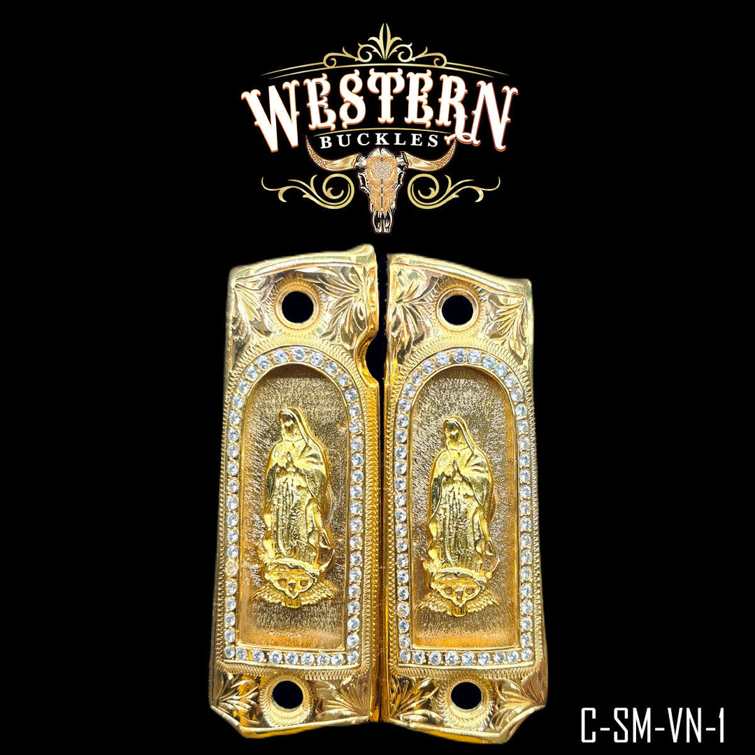 1911 Fullsize Gold Virgin Zircoins-The Western Buckles 