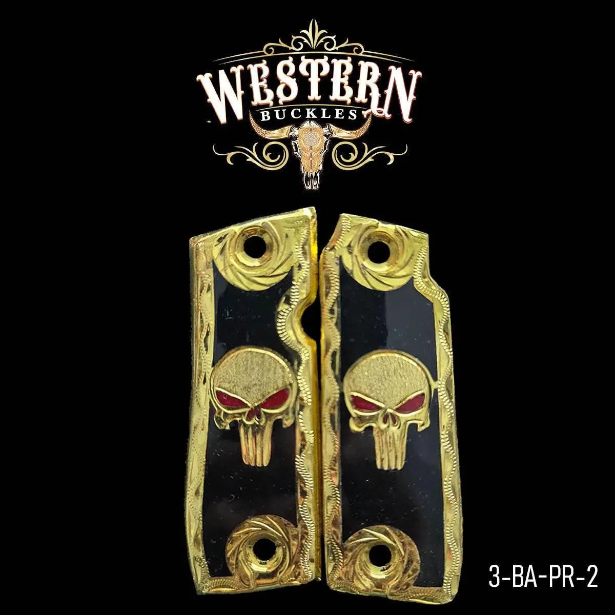 Cachas Colt Mustang 380 Plus El Castigador - Western Buckles