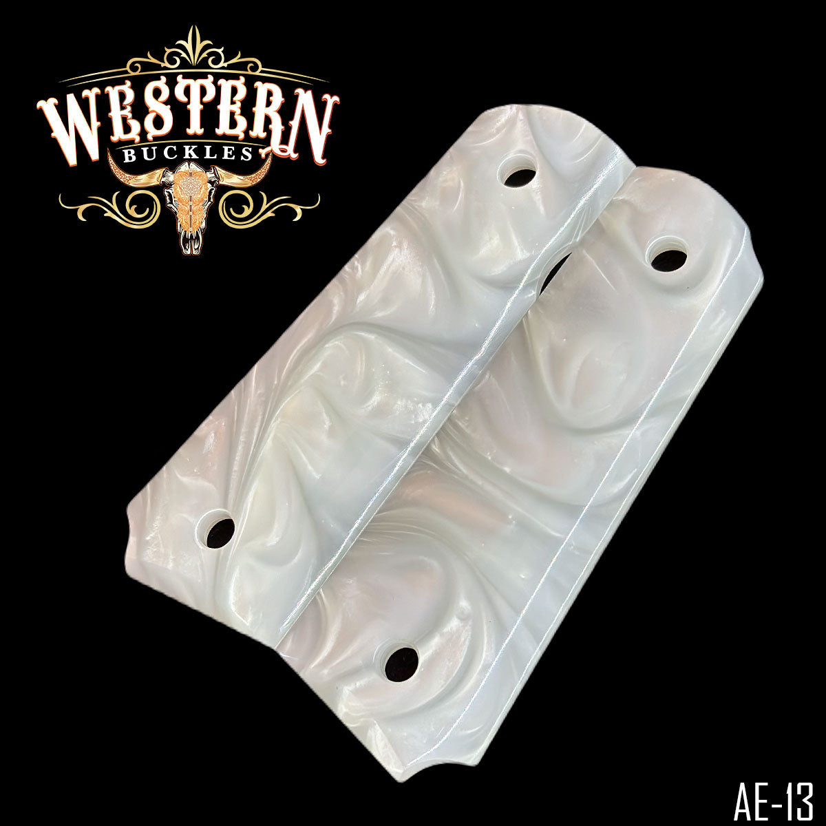 Cachas Colt 1911 Grips De Resina Blanca V2