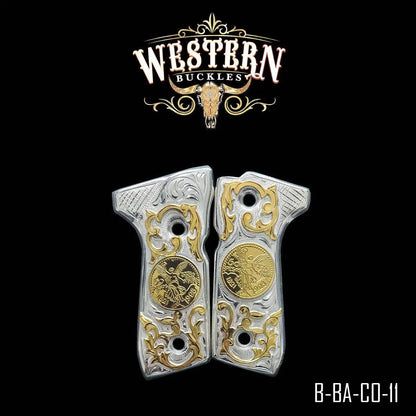 Cachas Beretta 92fs Grips Centenario Ramos - Western Buckles