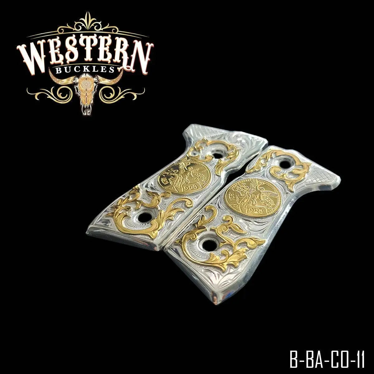 Cachas Beretta 92fs Grips Centenario Ramos - Western Buckles