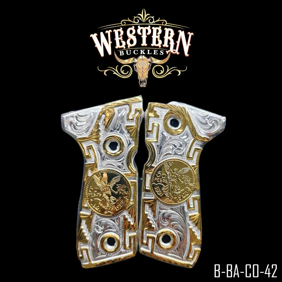 Beretta 92fs Centenario Silver and Gold