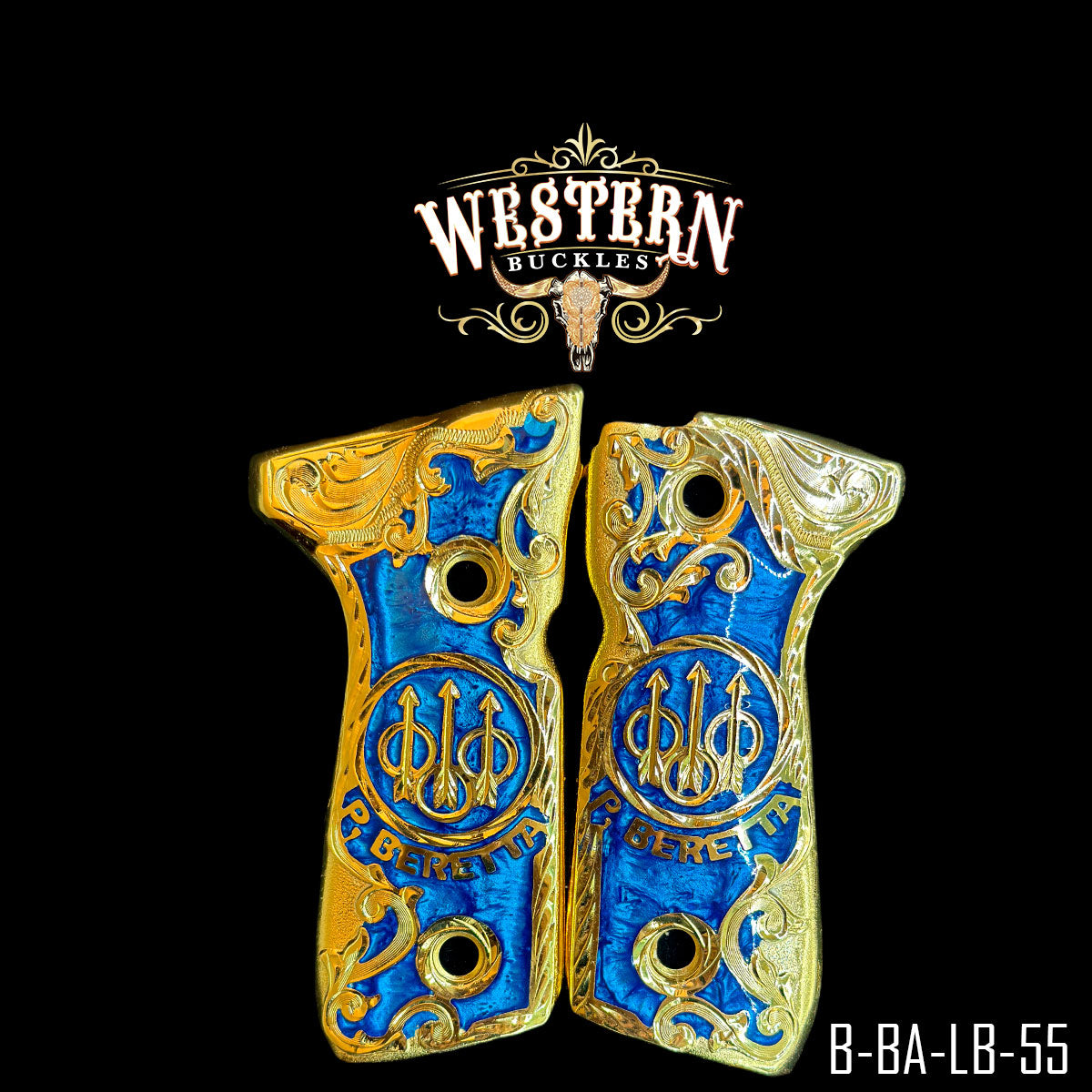 Cachas Beretta 92fs Grips Logo Beretta – Western Buckles