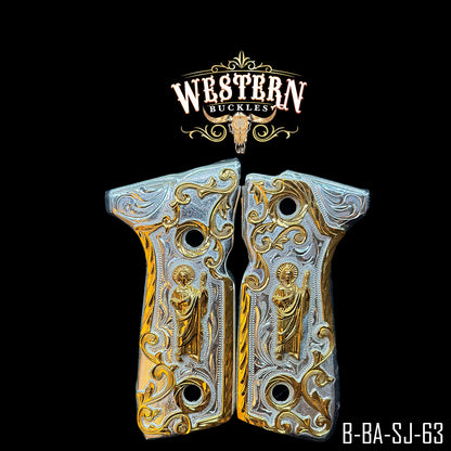 Cacha Beretta 92FS Grips San Judas