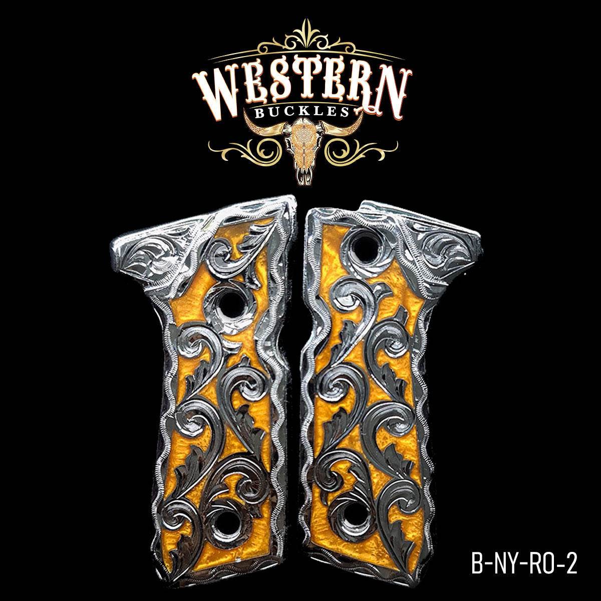 Cachas Beretta 92fs Grips Rameada Resina - Western Buckles