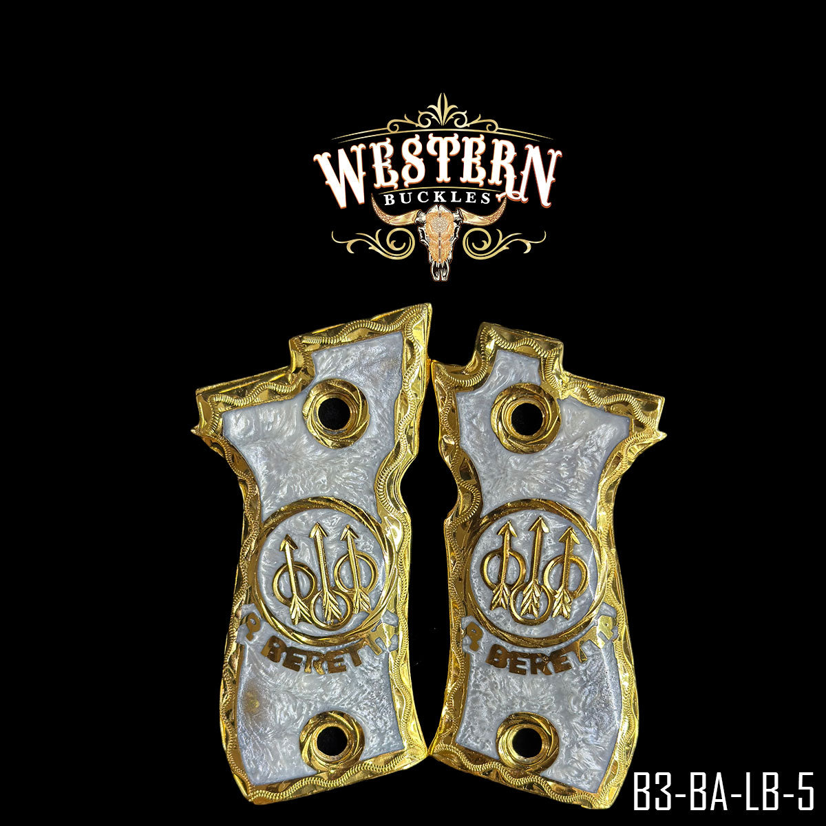 Cachas Beretta .380 84fs Grips Logo Beretta