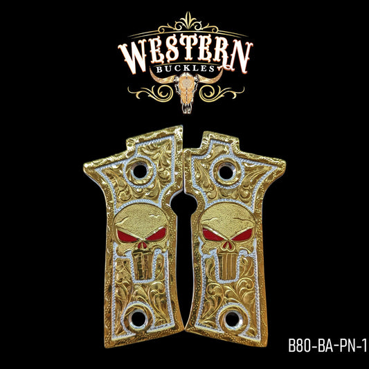 Cacha Beretta 80X El Castigador Dorado