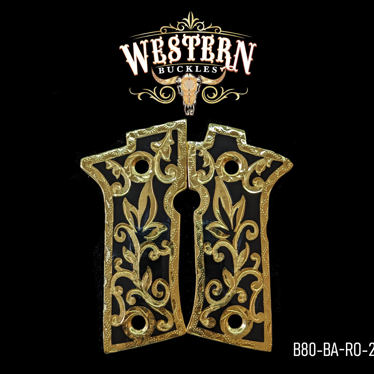 Cacha Beretta 80X Rameado Dorado/Resina