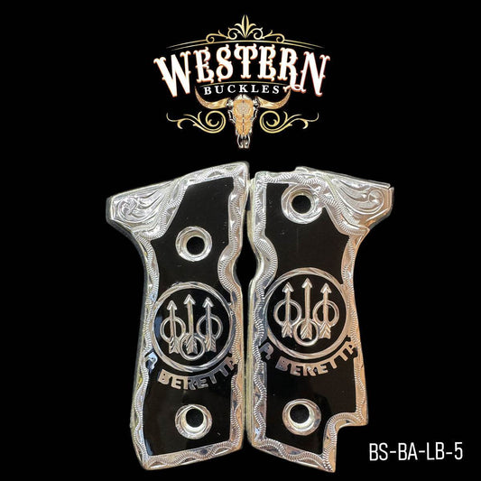 Cachas Beretta 92S Grips Logo Beretta Resina - Western Buckles