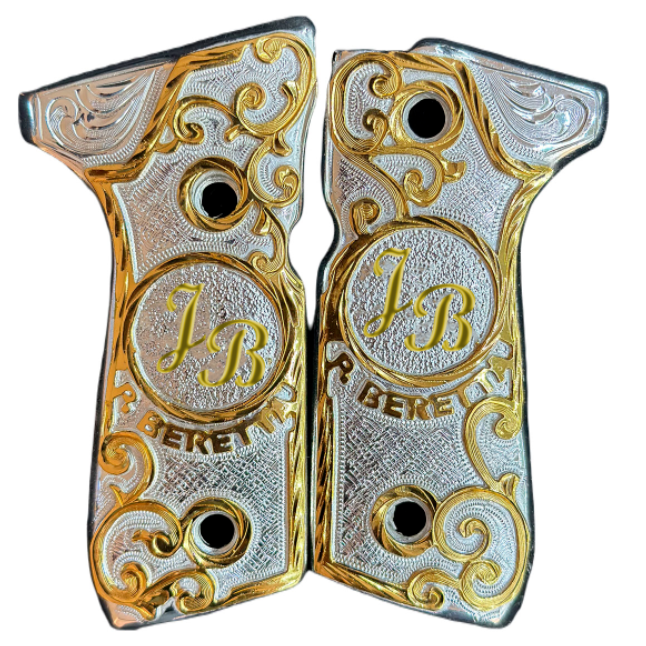 Cachas Beretta 92FS Logo JB