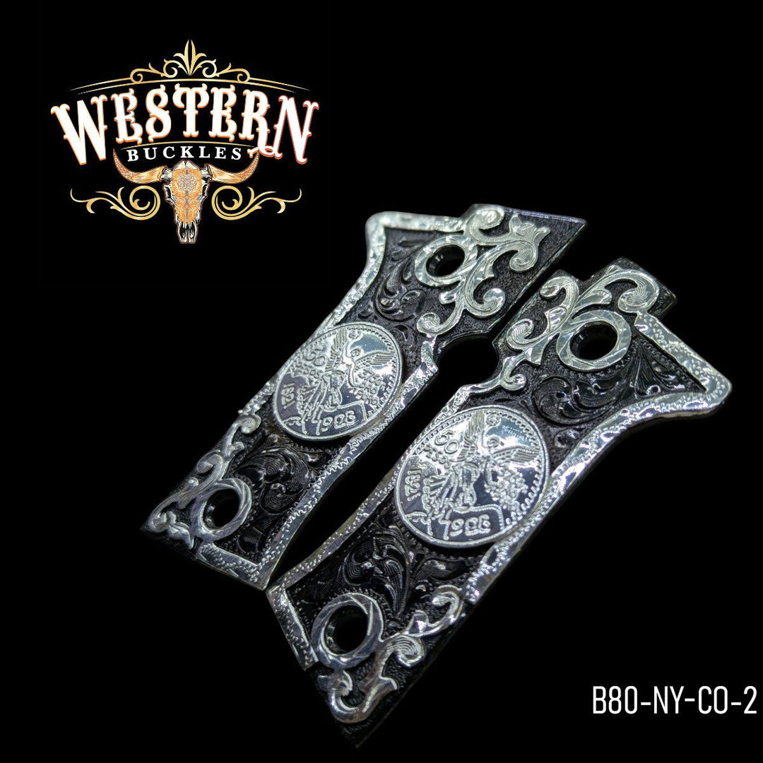 Beretta 80X Centenario Black and Silver-The Western Buckles