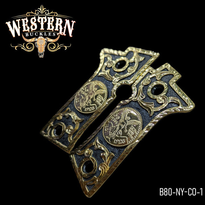 Beretta 80X Centenario Gold and Black-The Western Buckles