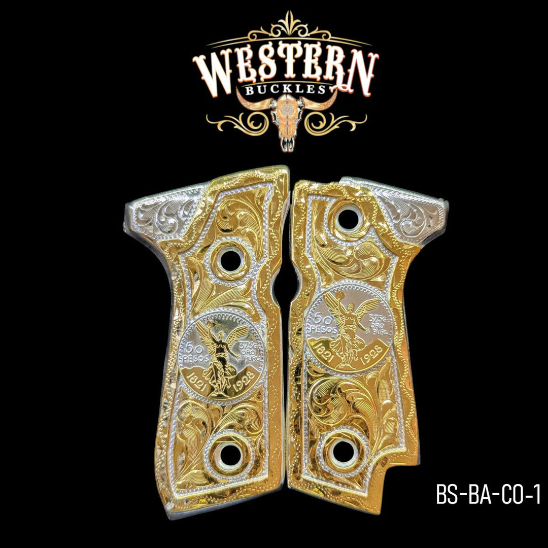 Beretta 92S Centenario Gold-Tone Engraved