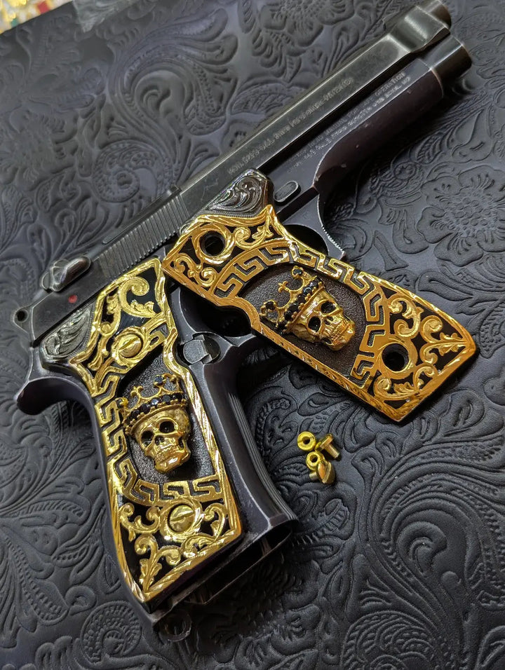 Beretta 92fs Skull Resin Grips
