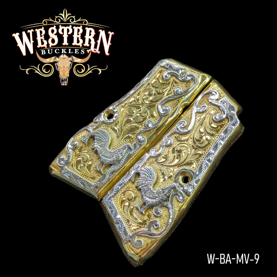 Browning HP Roaster Silver and Gold-The Western Buckles