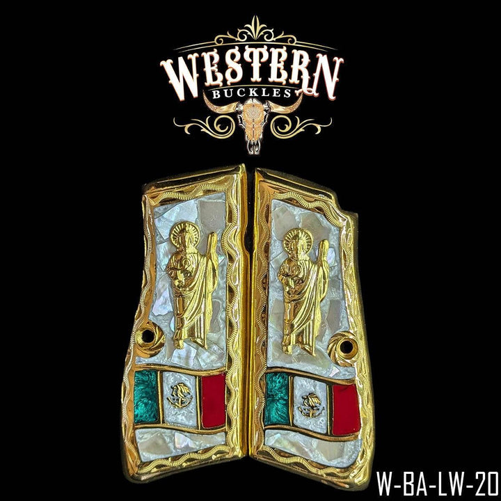 Browning HP San Judas Pearl Resin-The Western Buckles