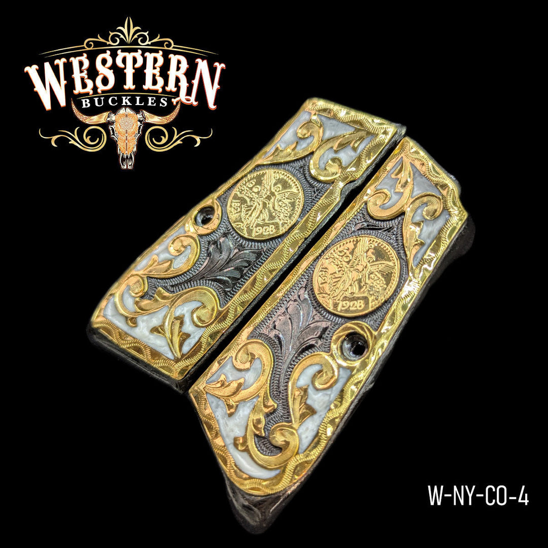 Browning High Power 9mm Grips Centenario-The Western Buckles