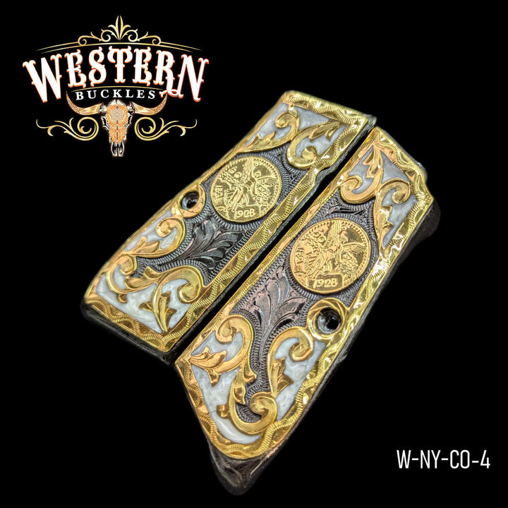 Browning High Power 9mm Grips Centenario-The Western Buckles
