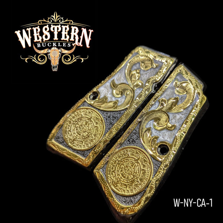 Browning High Power Calendar Resin and Nickel-The Western Buckles